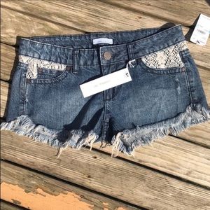 NWT O’Neill 100% cotton Jean shorts